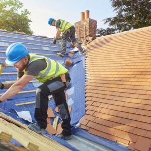 roofers in action